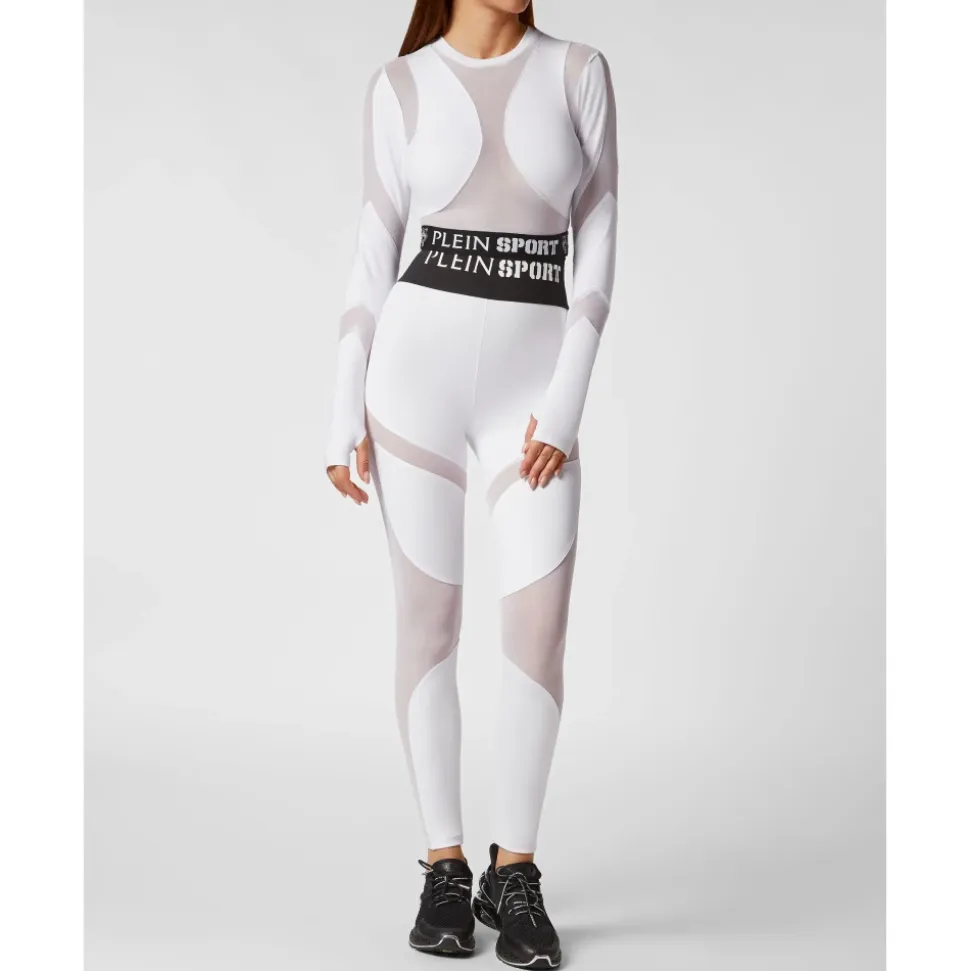 Jogging Cropped Top LS Multicut