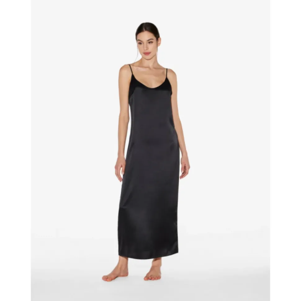 Long Slip Dress-Silk 2