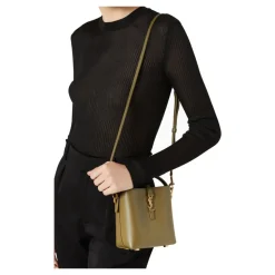 Mini Bolso de Hombro con Cierre Cassandre