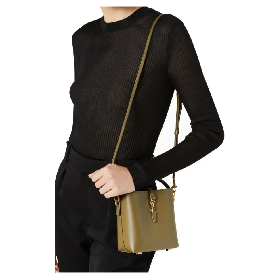 Mini Bolso de Hombro con Cierre Cassandre