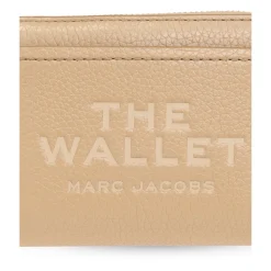 Mini cartera compacta de cuero