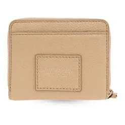 Mini cartera compacta de cuero