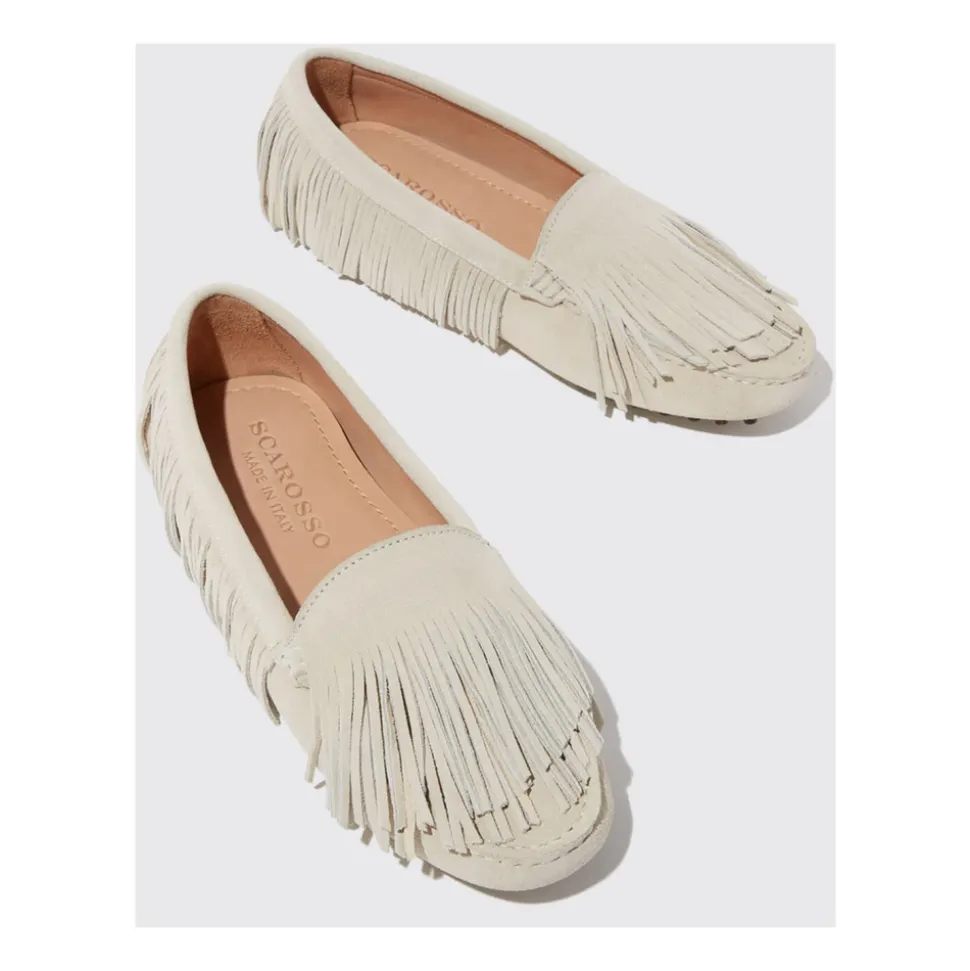 Mocasines de Conducción Maya con Flecos y Detalle Penny