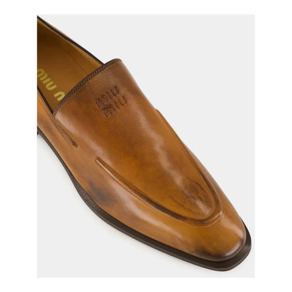 Mocasines de cuero