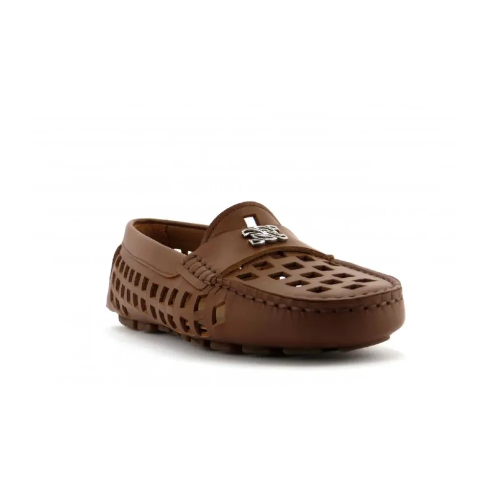 Mocasines de piel