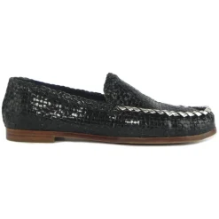 Mocasín Azul Tejido
