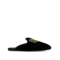 Mules Slip-On con Logo Bordado