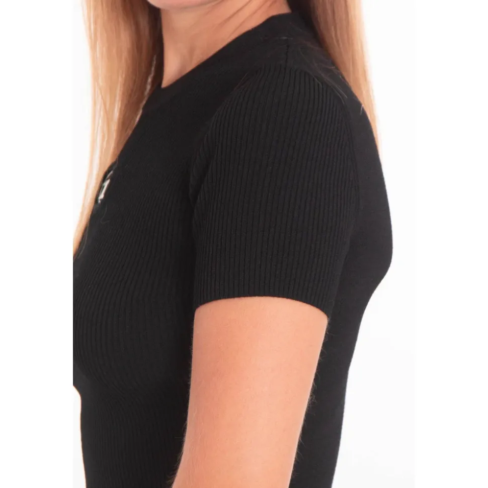 M-Valari Ribbed SS Sweater