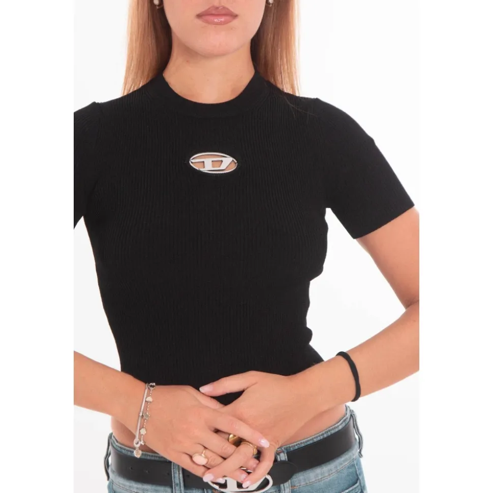 M-Valari Ribbed SS Sweater