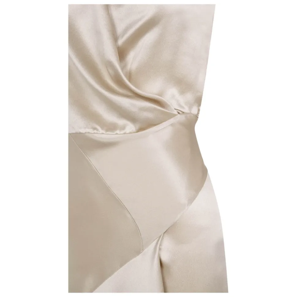 Nailah, vestido champagne-