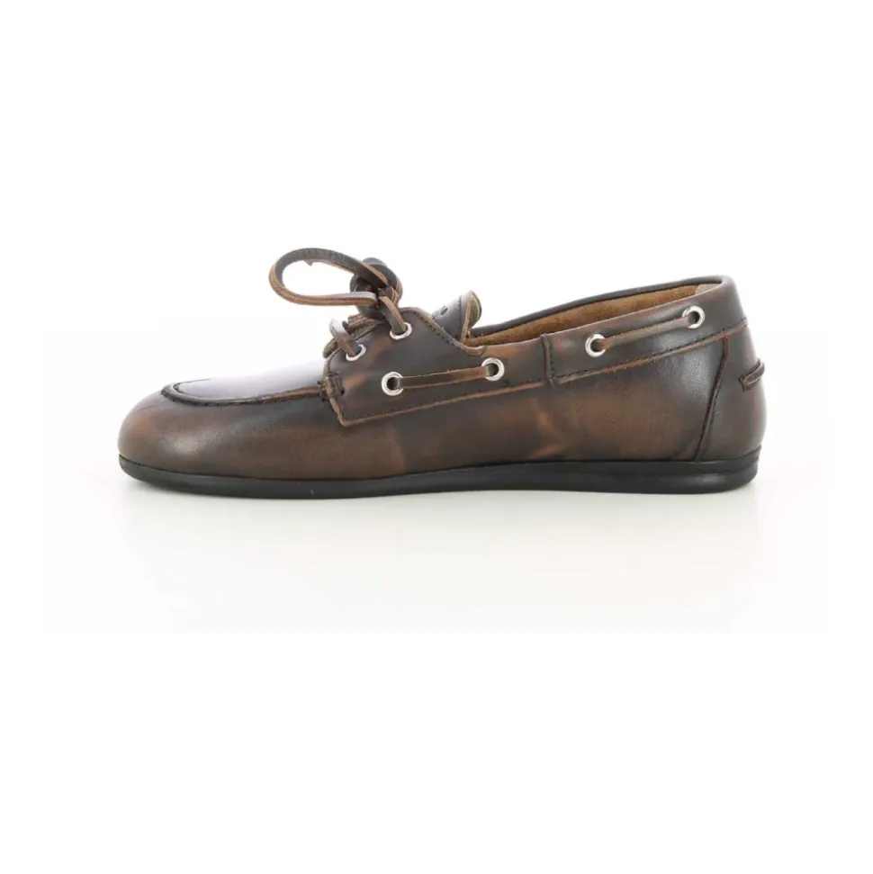 Náutico sin cordones cepillado
