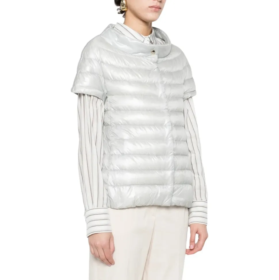 Nylon Short Down Jacket