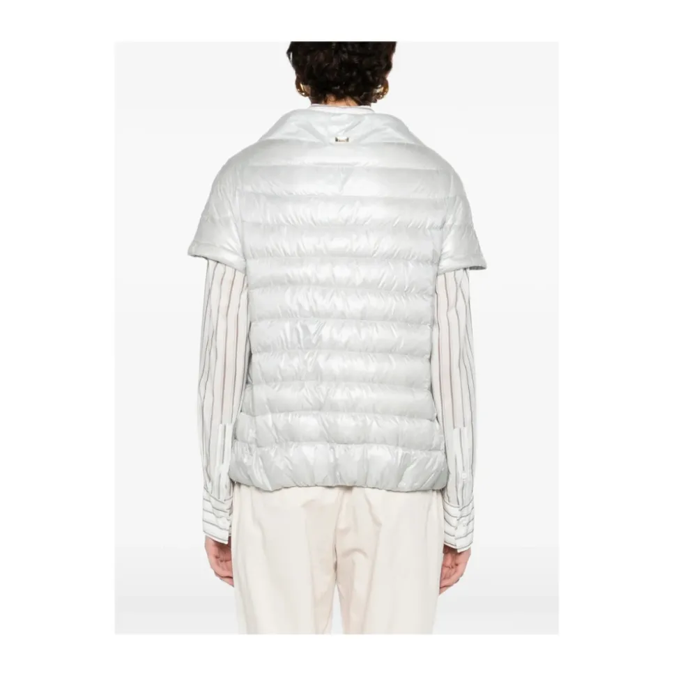 Nylon Short Down Jacket