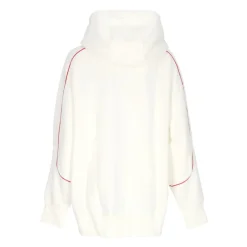 Oversize Swoosh Hoodie Rojo