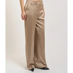 Palazzo Flare Satin Pant