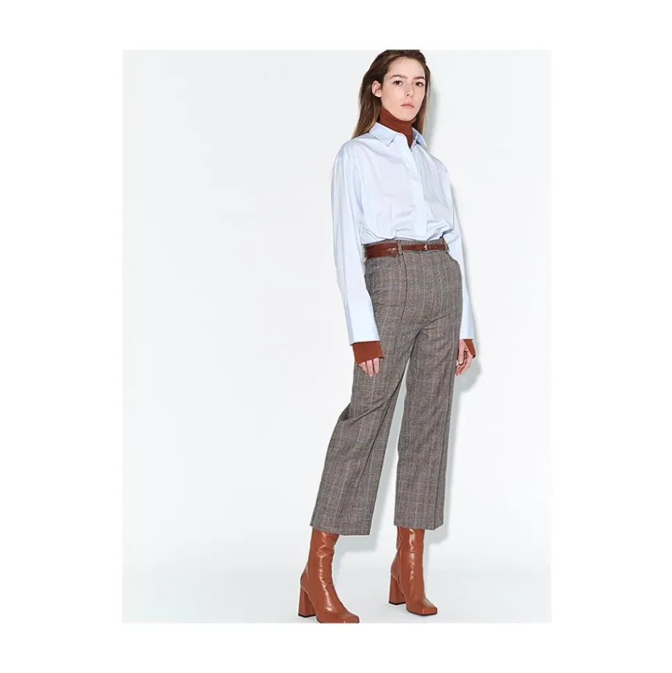Pantalón de Mezcla de Lana