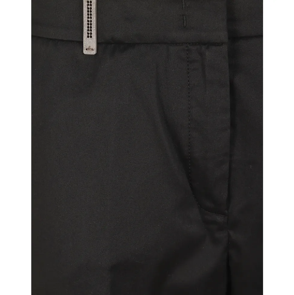 PANTALONE A SIGARETTA RASO LEGGERO