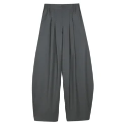 Pantalones Anchos Plisados
