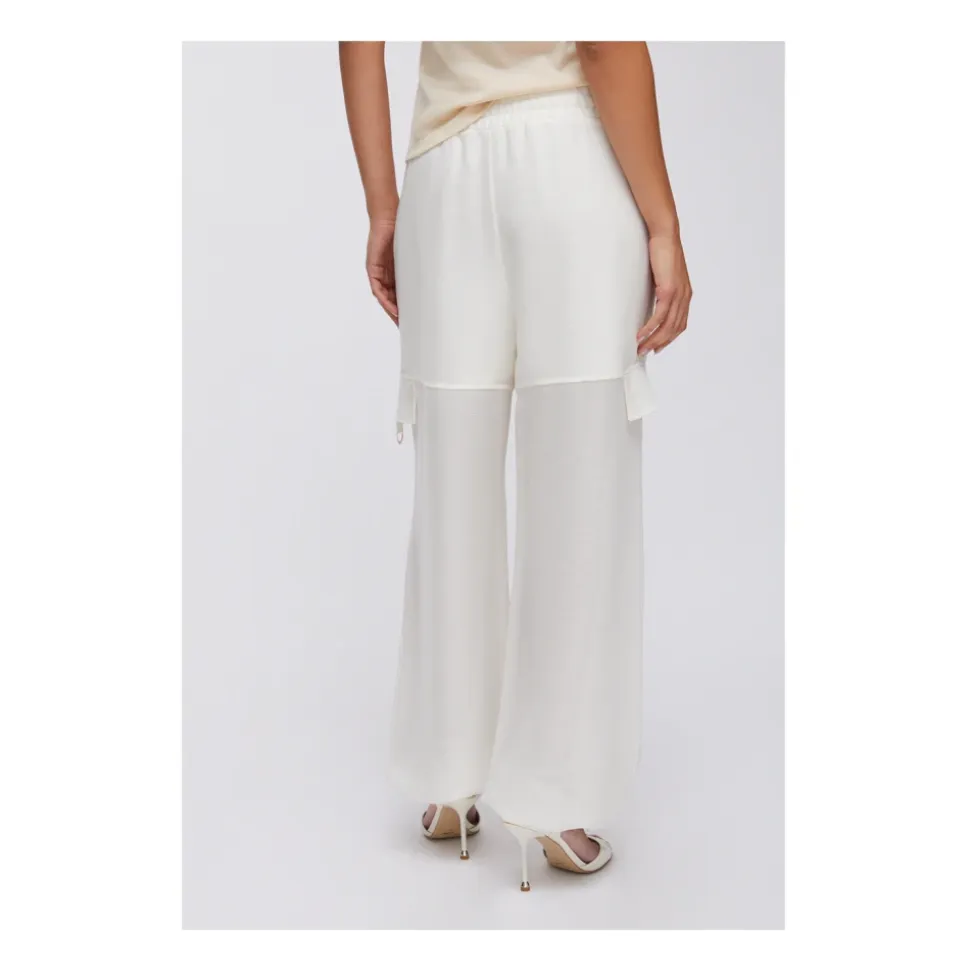 Pantalones Cargo de Malla