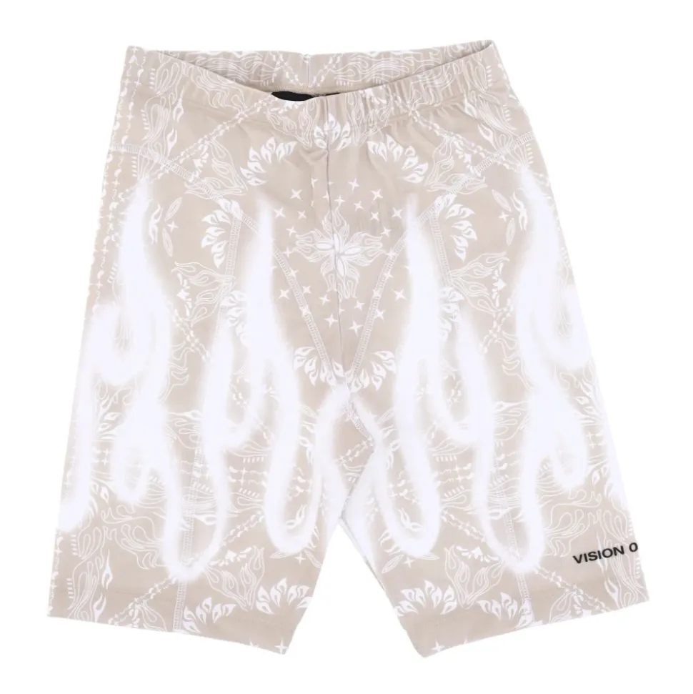 Pantalones Cortos Ciclismo Leggings Estampado Bandana