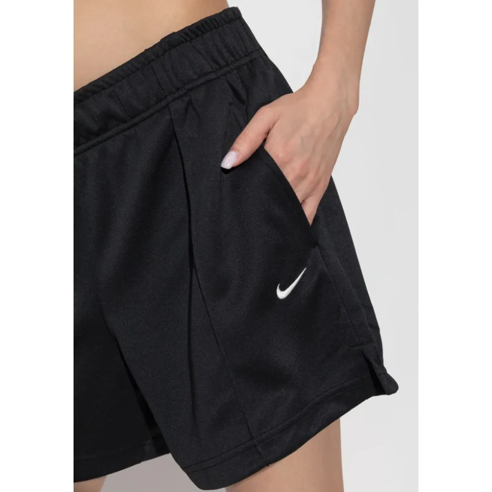 Pantalones Cortos de Chándal de Poliéster de Tiro Medio