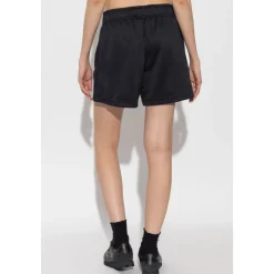 Pantalones Cortos de Chándal de Poliéster de Tiro Medio