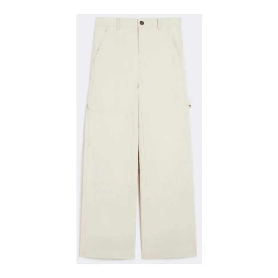 Pantalones de algodón de corte relajado Caronte