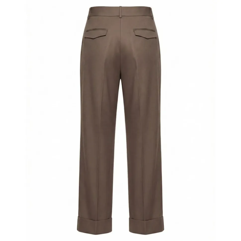 Pantalones de Algodón y Viscosa