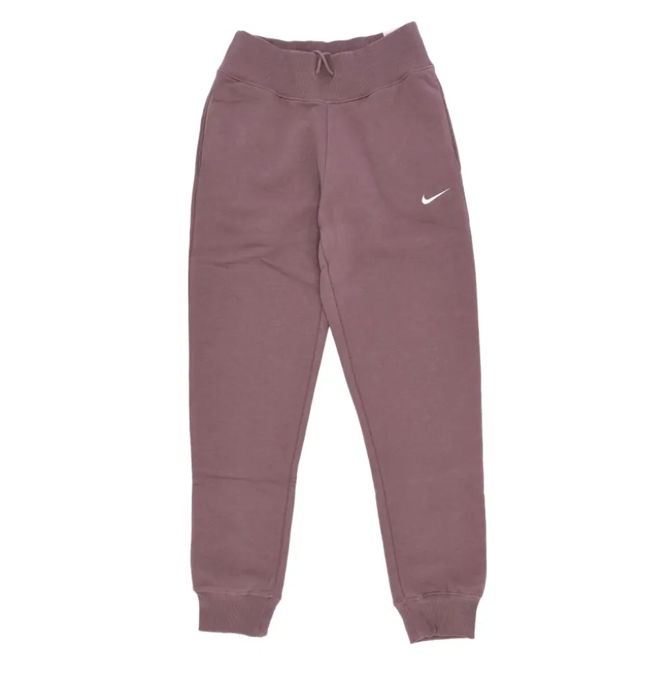Pantalones de chándal de felpa de talle alto