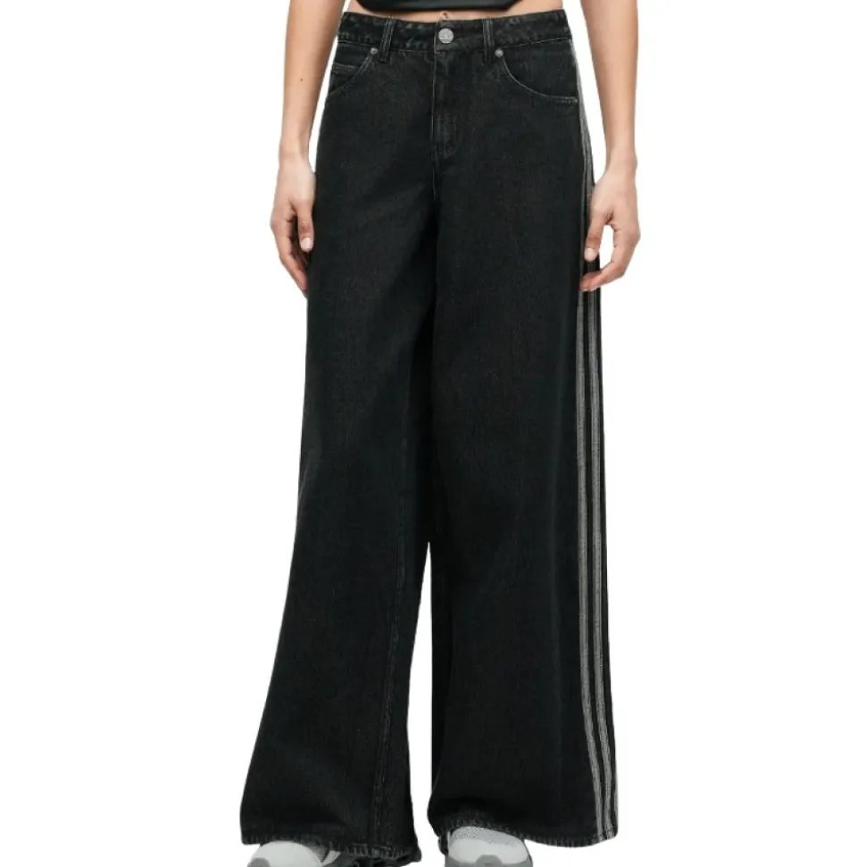 Pantalones de Chándal Denim con 3 Rayas