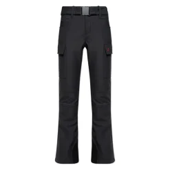 Pantalones de esquí cargo de talle medio