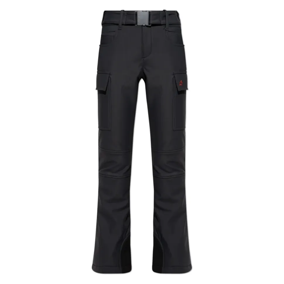 Pantalones de esquí cargo de talle medio