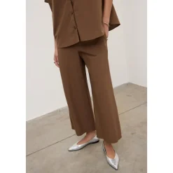 Pantalones de Popelina de Algodón
