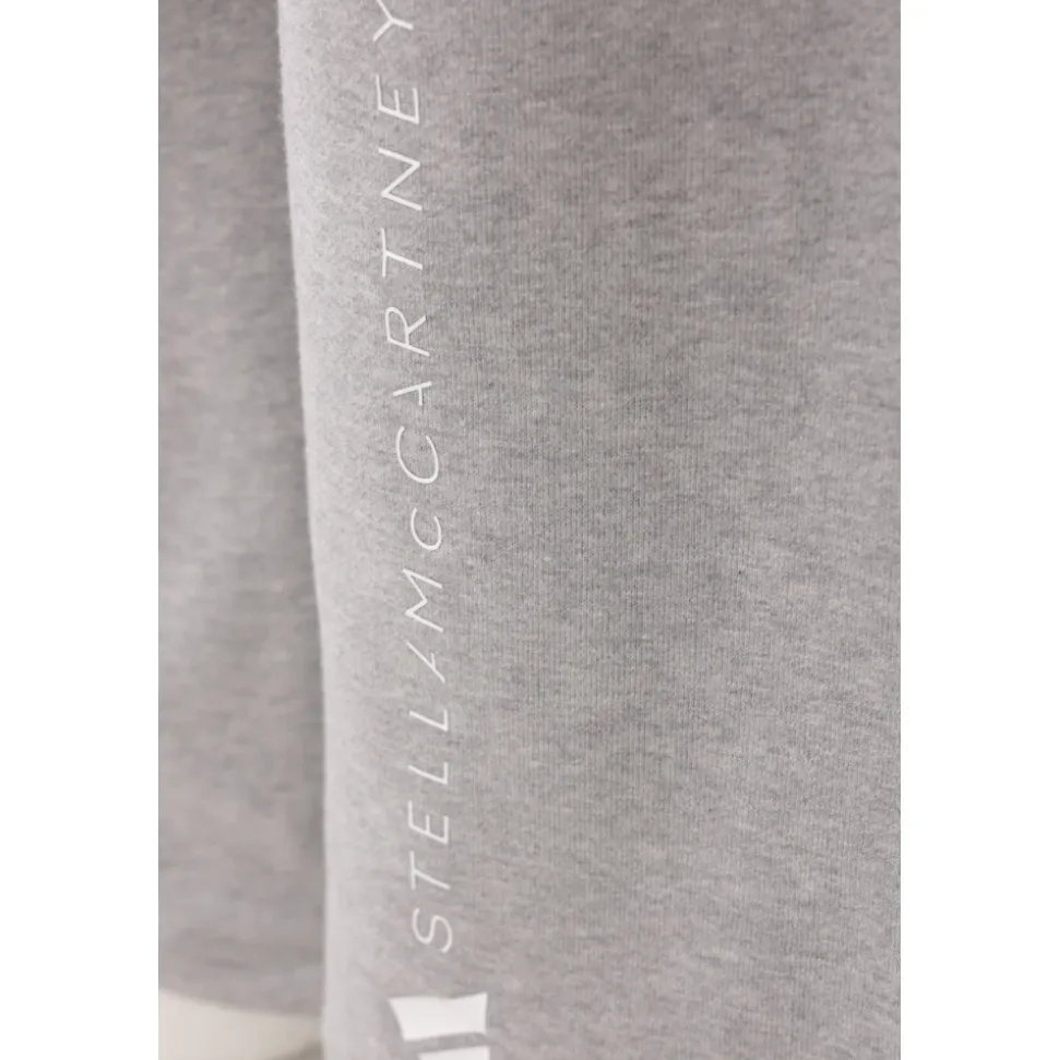 Pantalones deportivos de algodón con estampado del logo