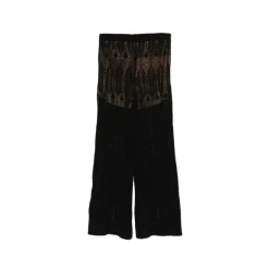 Pantalones de Punto Calado