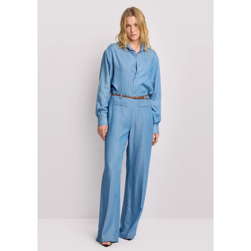 Pantalones elegantes extra anchos