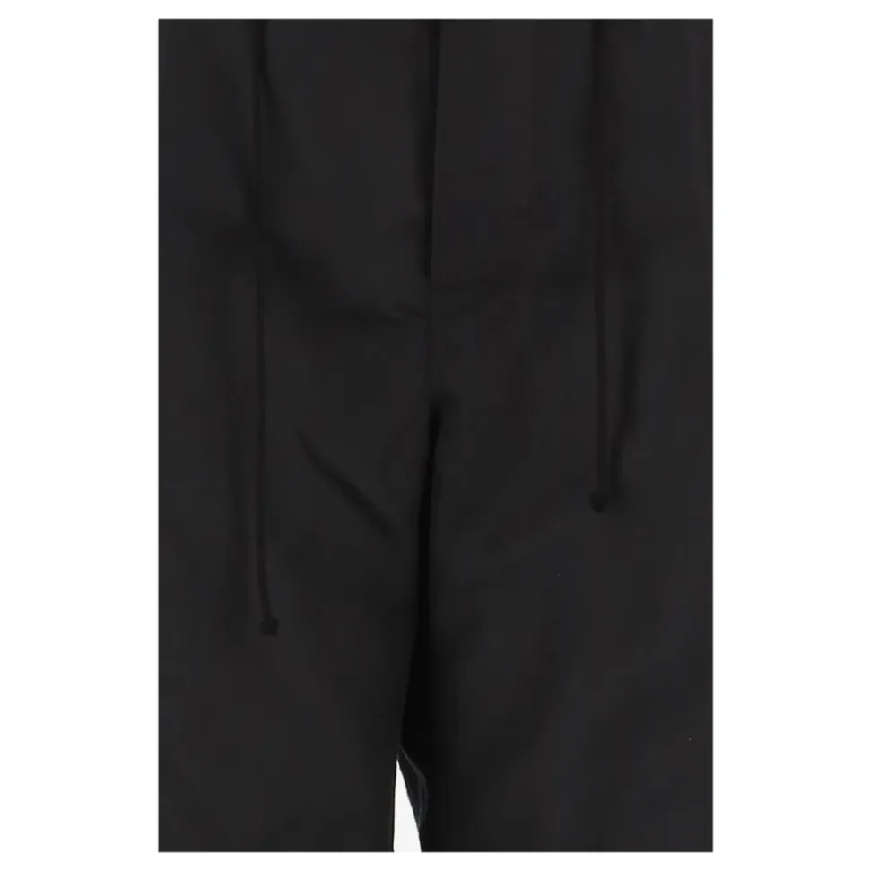 Pantalones Oversized de Mezcla de Lino