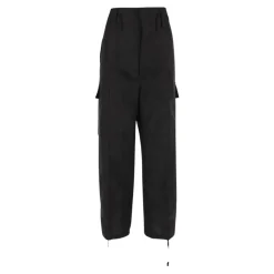 Pantalones Oversized de Mezcla de Lino