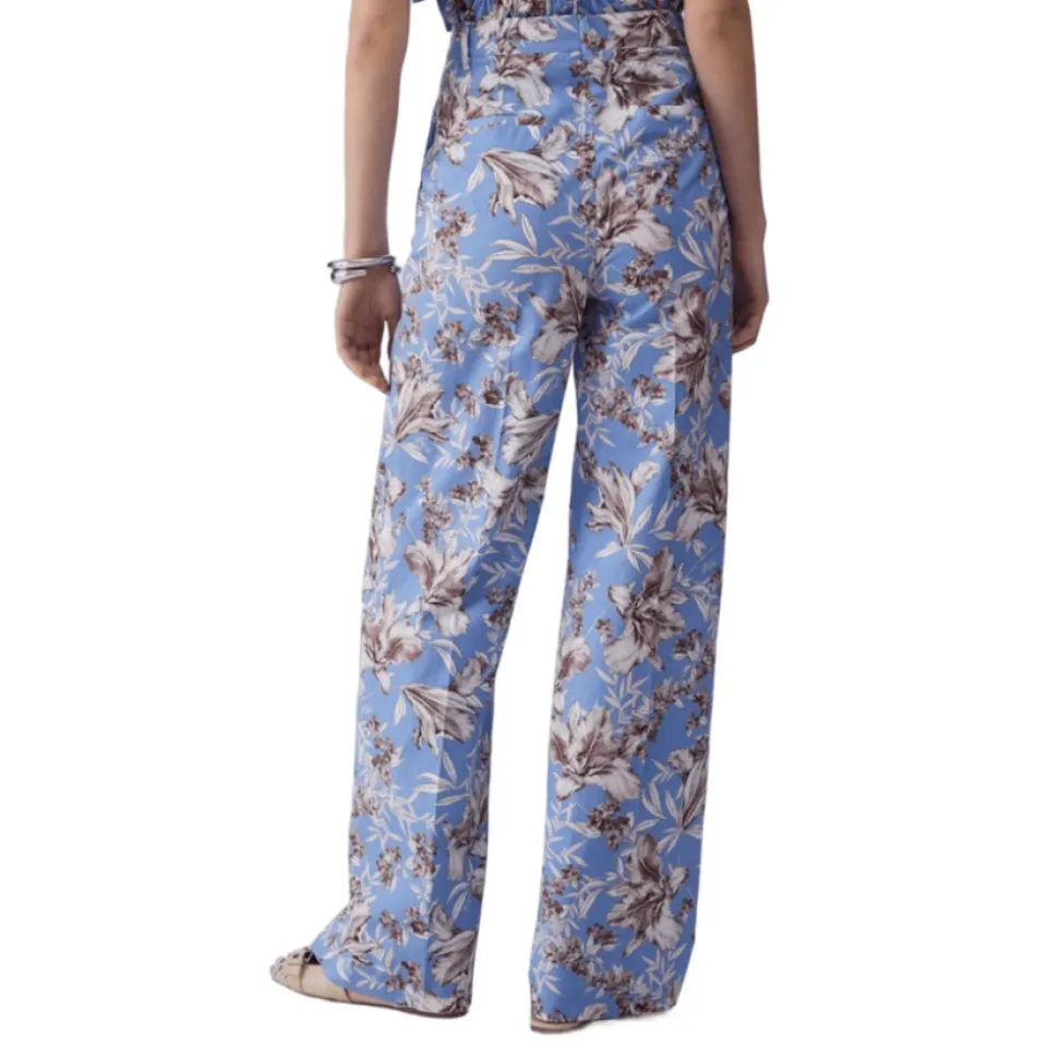 Pantalones Palazzo de Popelina