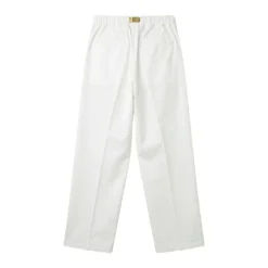 Pantalones plisados con cinturón