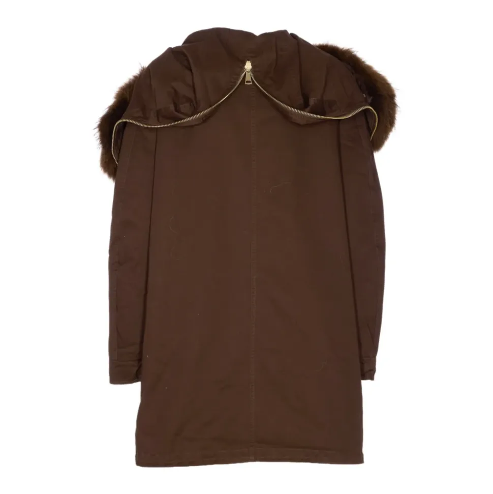Parka de Algodón con Chaleco Desmontable de Pelo Sintético