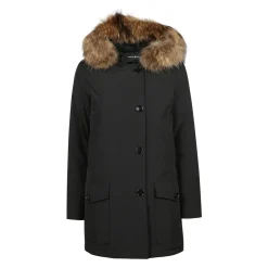 Parka desmontable de piel para clima ártico