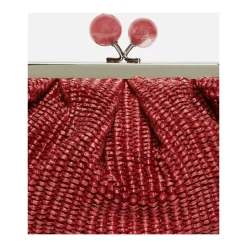 Pasticcino Small Raffia-Effect Bag