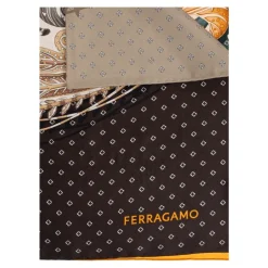 Pañuelo de seda con estampado