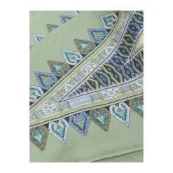 Pañuelo de Seda con Estampado Paisley