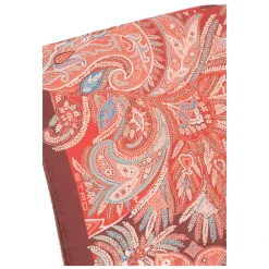 Pañuelo de seda estampado