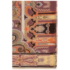 Pañuelo de seda estampado