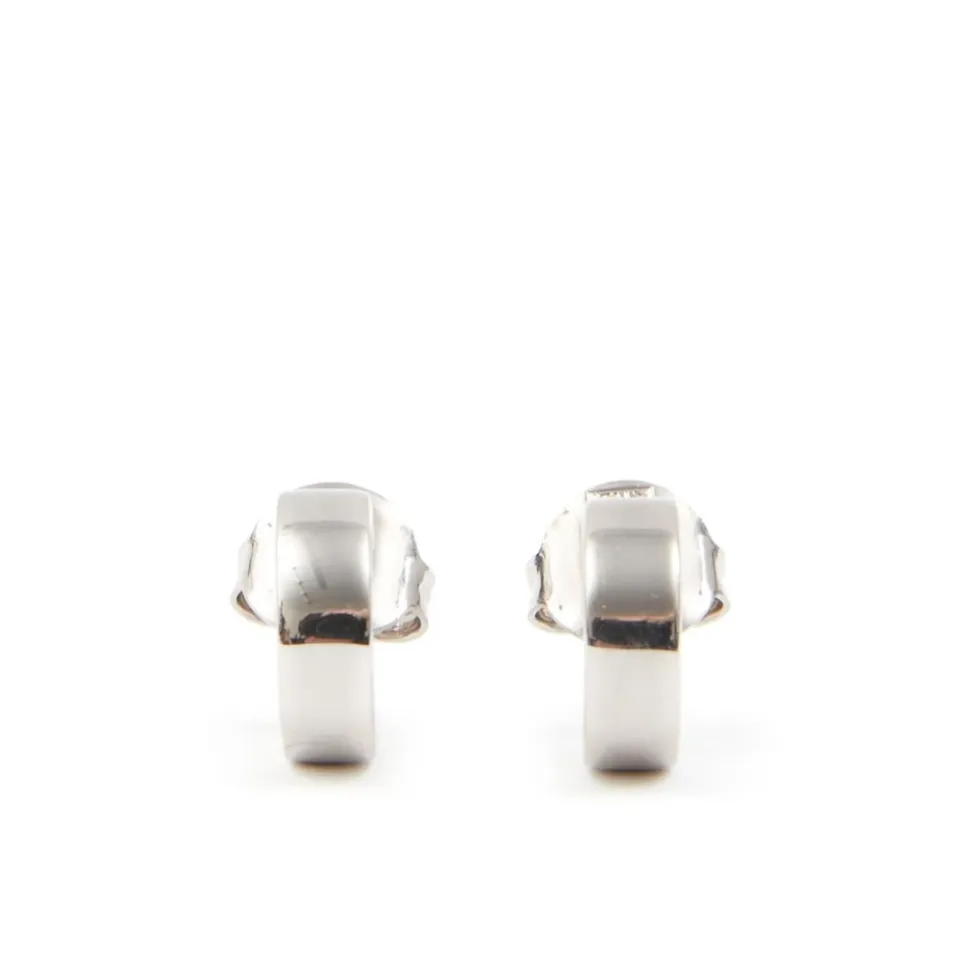 Pendientes Aro Minimalistas con Número