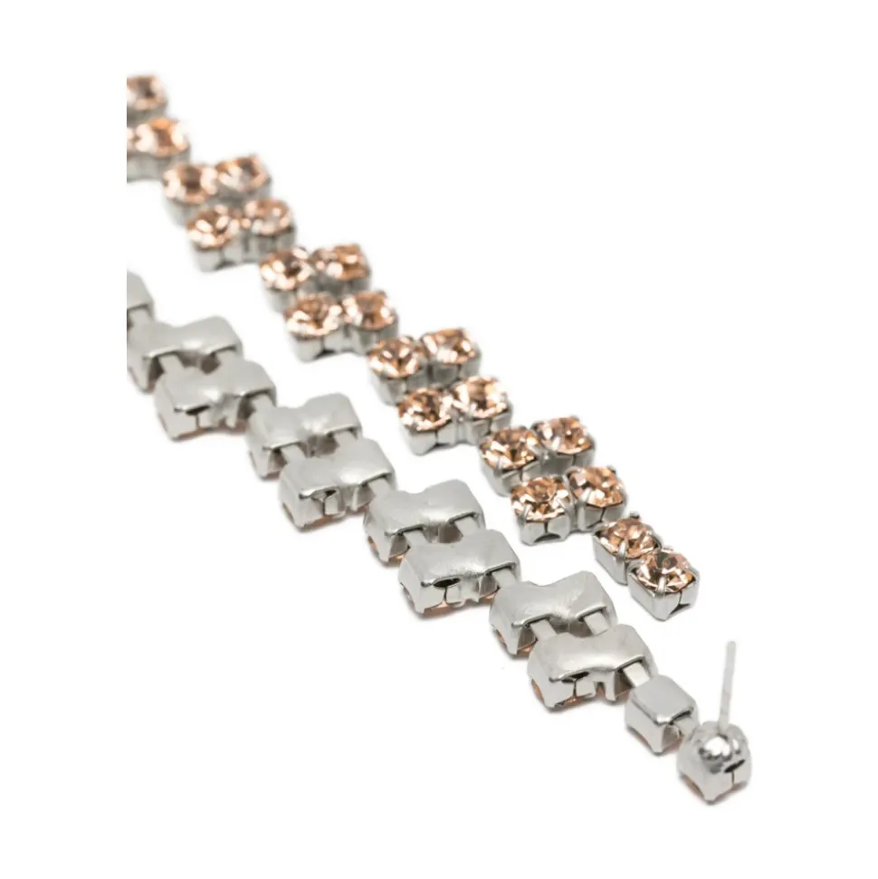 Pendientes colgantes con cristales