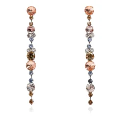 Pendientes con Cristales Brillantes